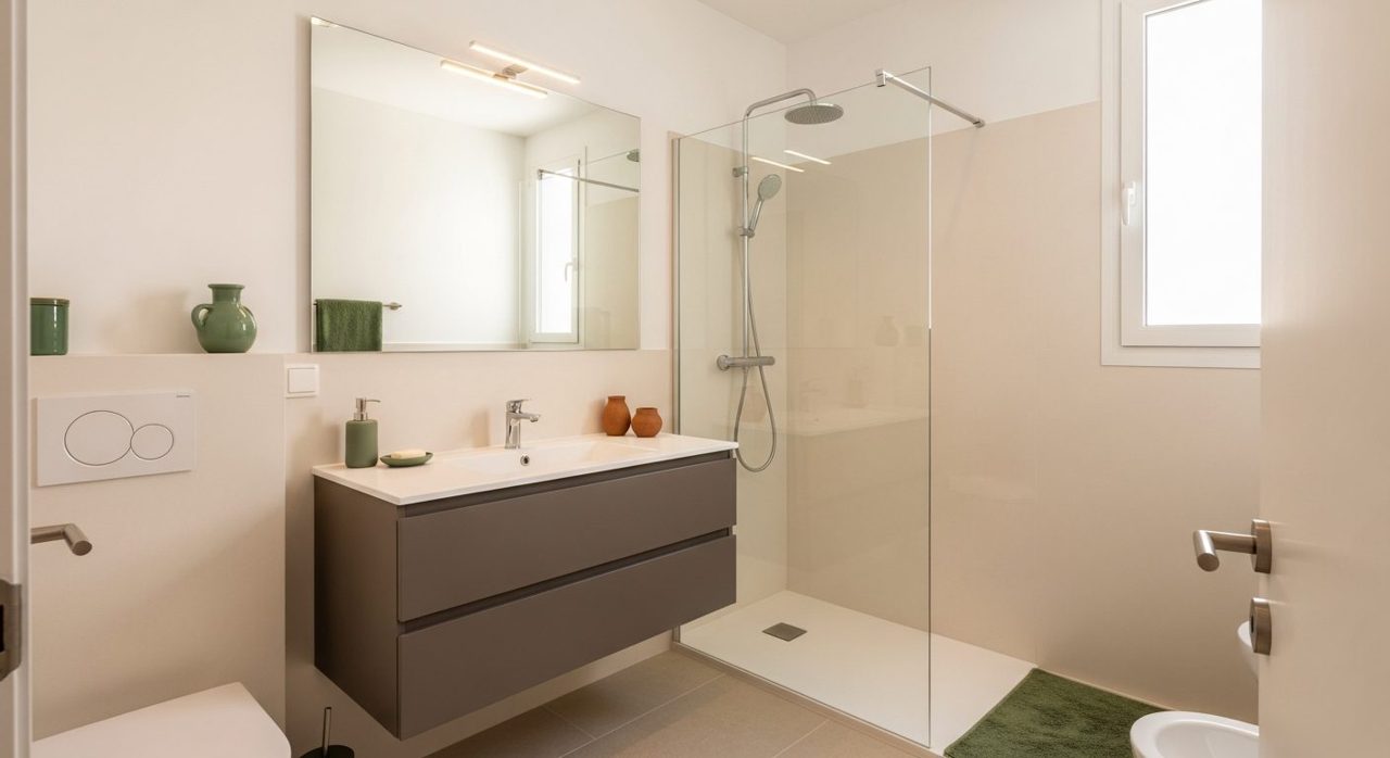 Reforma de baño pequeño en Tenerife